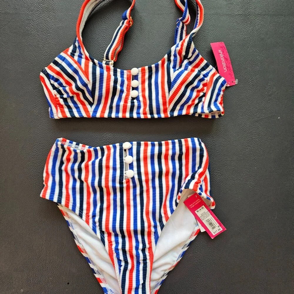 Xhilaration Stripe Bikini